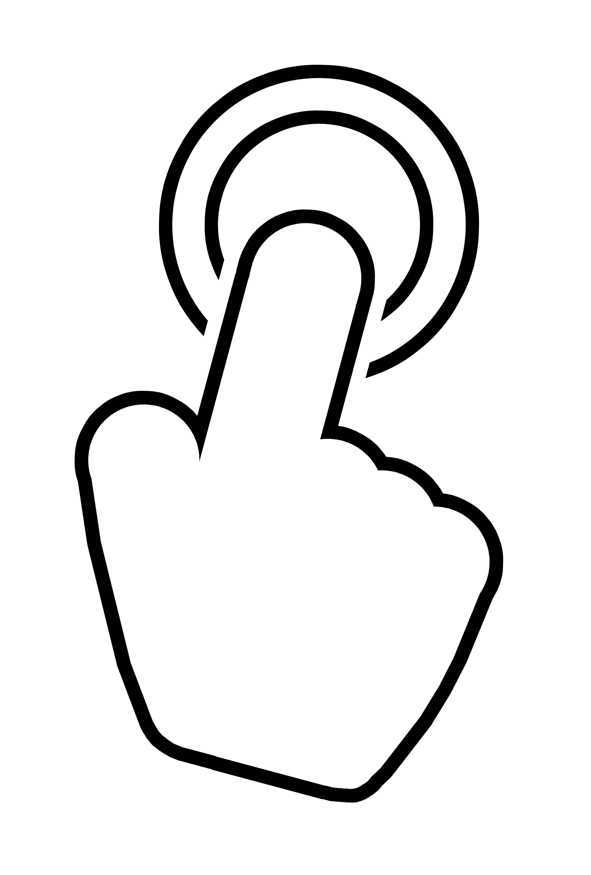 Tippen Sie auf den Bildschirm